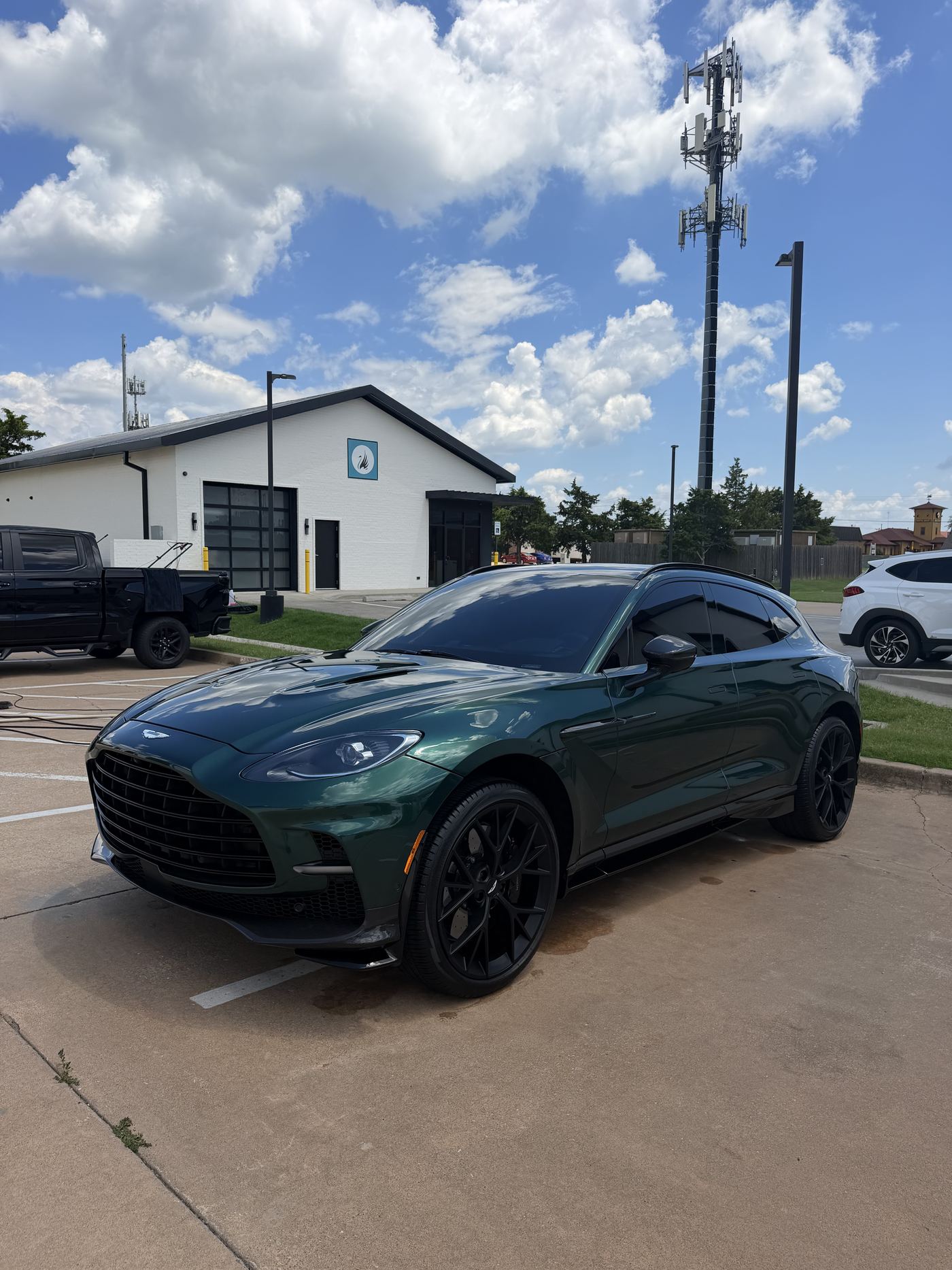 Aston Martin DBX after a full inside and out detail