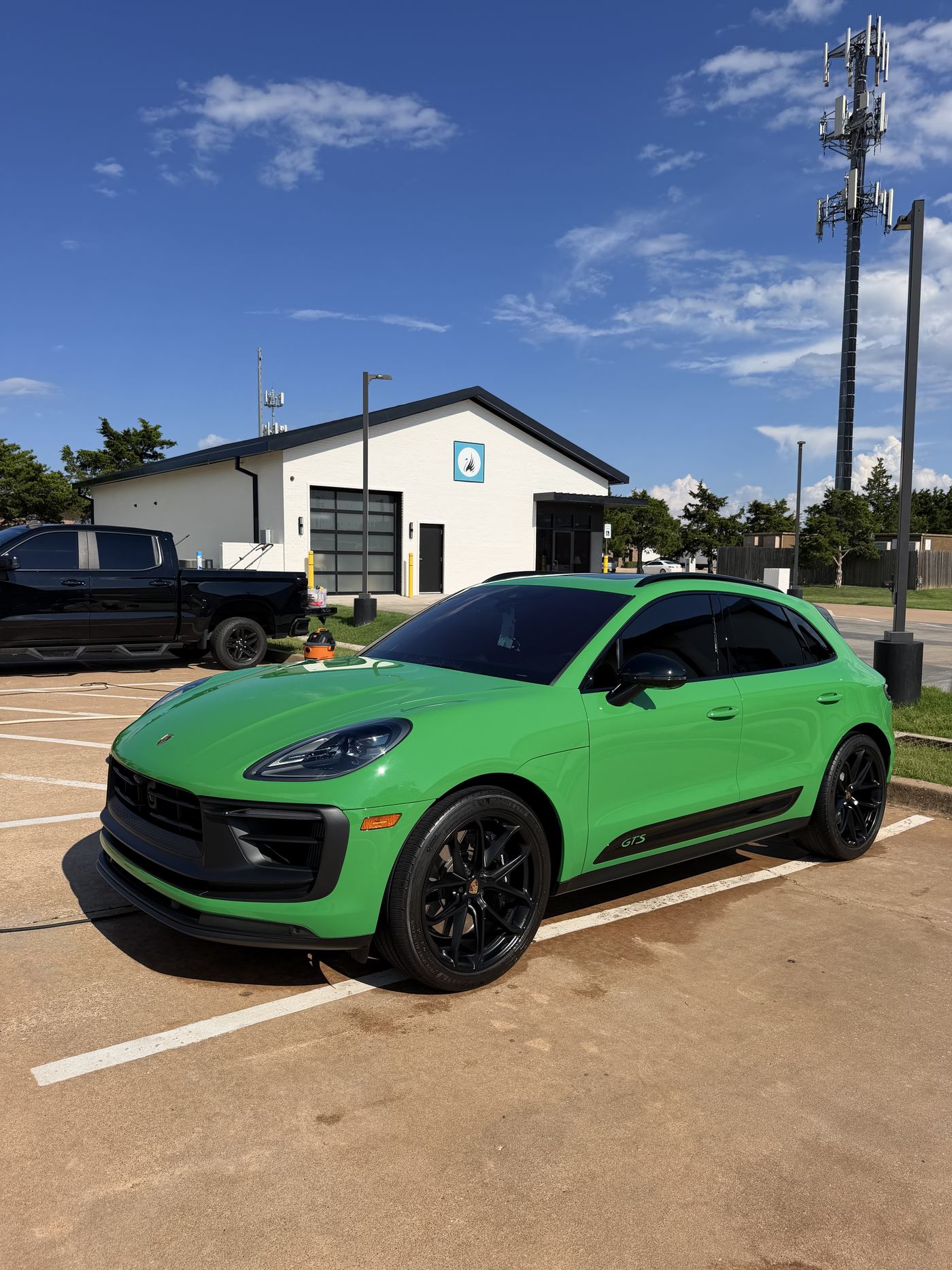 Porsche Macan GTS after an exterior detail
